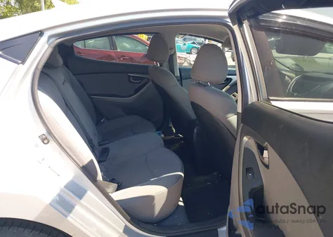 2011 Hyundai Elantra Gls from USA, damaged, VIN 5NPDH4AE7BH031361